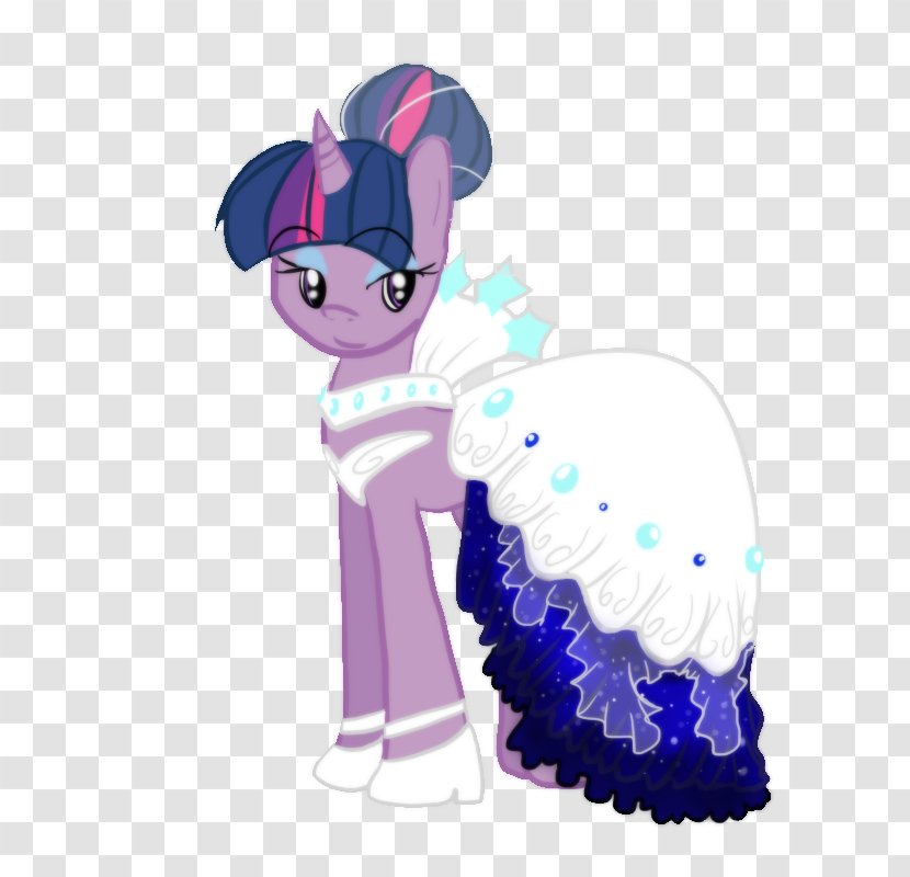 Twilight Sparkle Princess Luna Wedding Dress Cadance - Fictional Character Transparent PNG