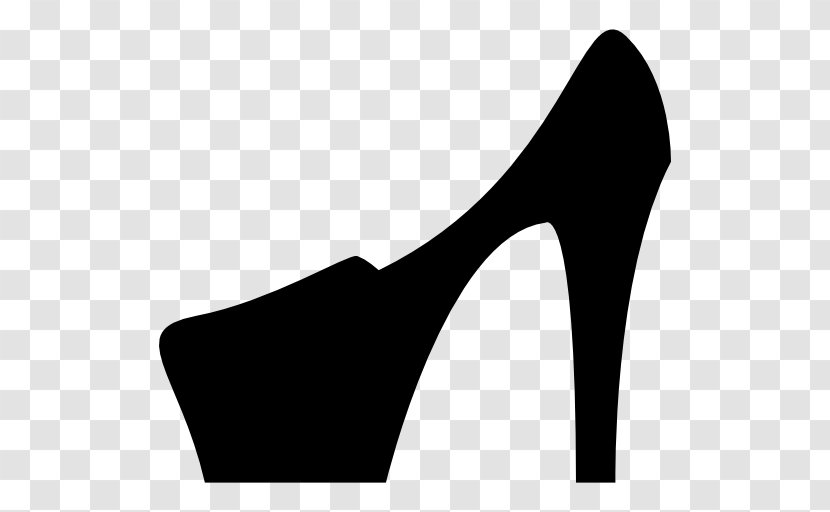 High-heeled Shoe Silhouette Absatz - Highheeled Transparent PNG