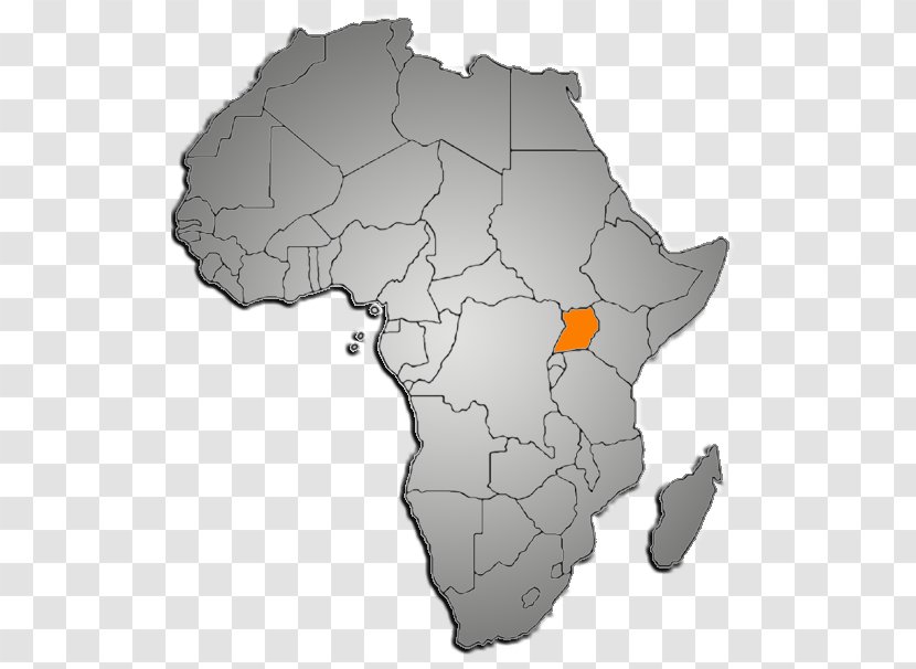 Africa World Map Vector Transparent PNG