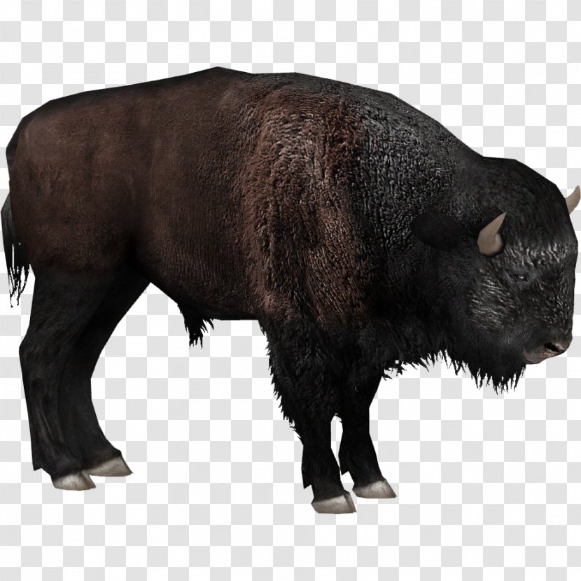 Zoo Tycoon 2 Plains Bison European Steppe Animal - Figure - Holocene Extinct Animals Transparent PNG