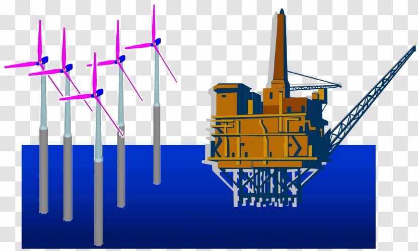Energy Wind Farm Siemens Power Offshore - Drilling Rig Transparent PNG