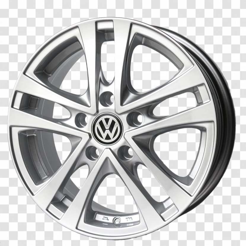 Alloy Wheel Car Tire Volkswagen Autofelge - Spoke Transparent PNG