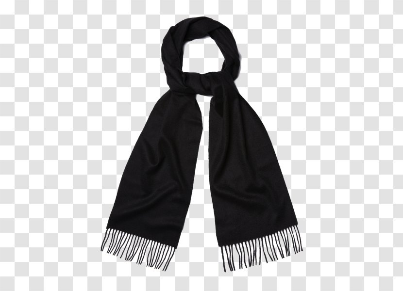 Scarf Black M - Stole Transparent PNG