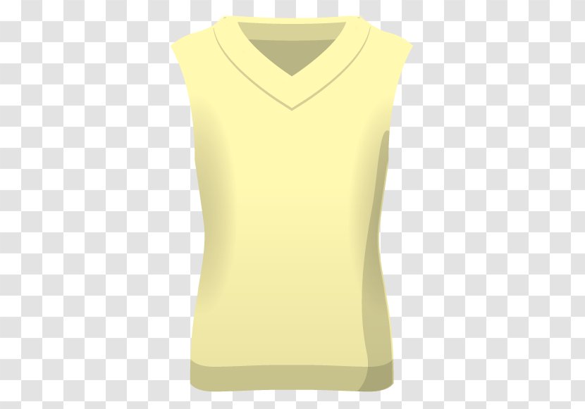 Neck - Sleeveless Vest Transparent PNG