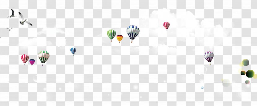 Poster Summer - Diagram - Floating Hot Air Balloon Transparent PNG