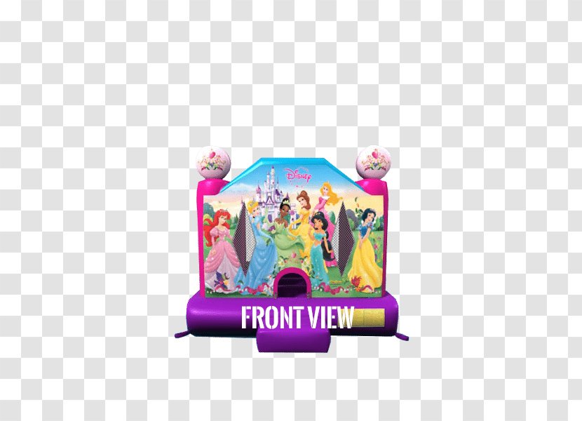 Inflatable Bouncers Disney Princess Toy Castle Transparent PNG