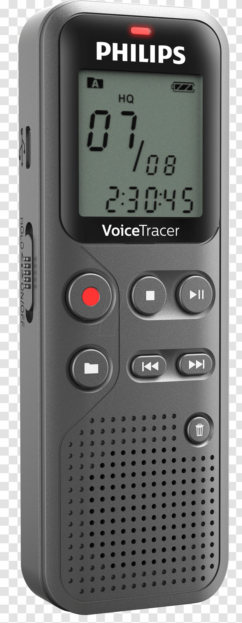 Digital Audio Microphone Dictation Machine Sound Recording And Reproduction - Flower Transparent PNG