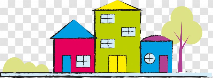 House Home Clip Art - Residential Area Transparent PNG
