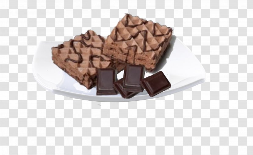 Fudge Chocolate Brownie Praline Neapolitan Wafer - Flavor Transparent PNG