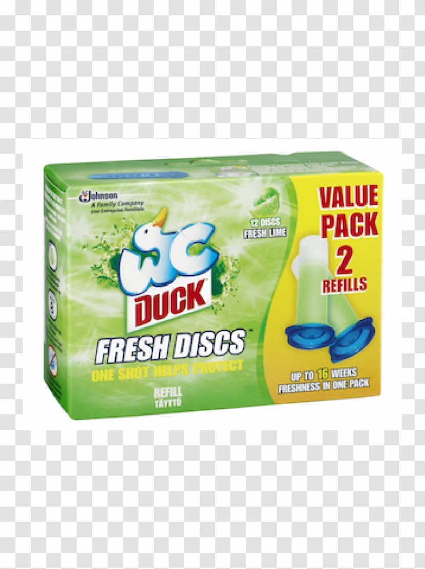 Toilet Duck Detergent Lime Transparent PNG