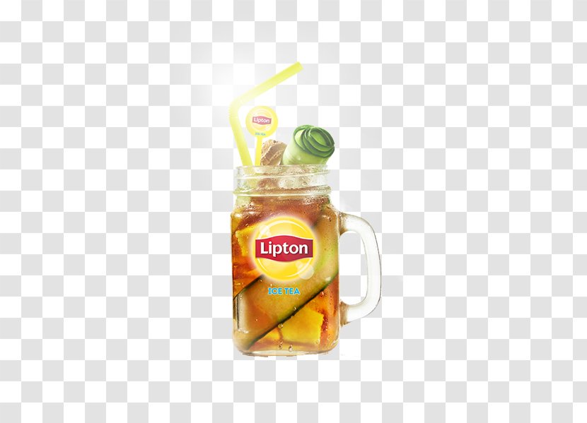 Iced Tea Cocktail Lipton Juice - Flavor - Fresh Lemon Transparent PNG