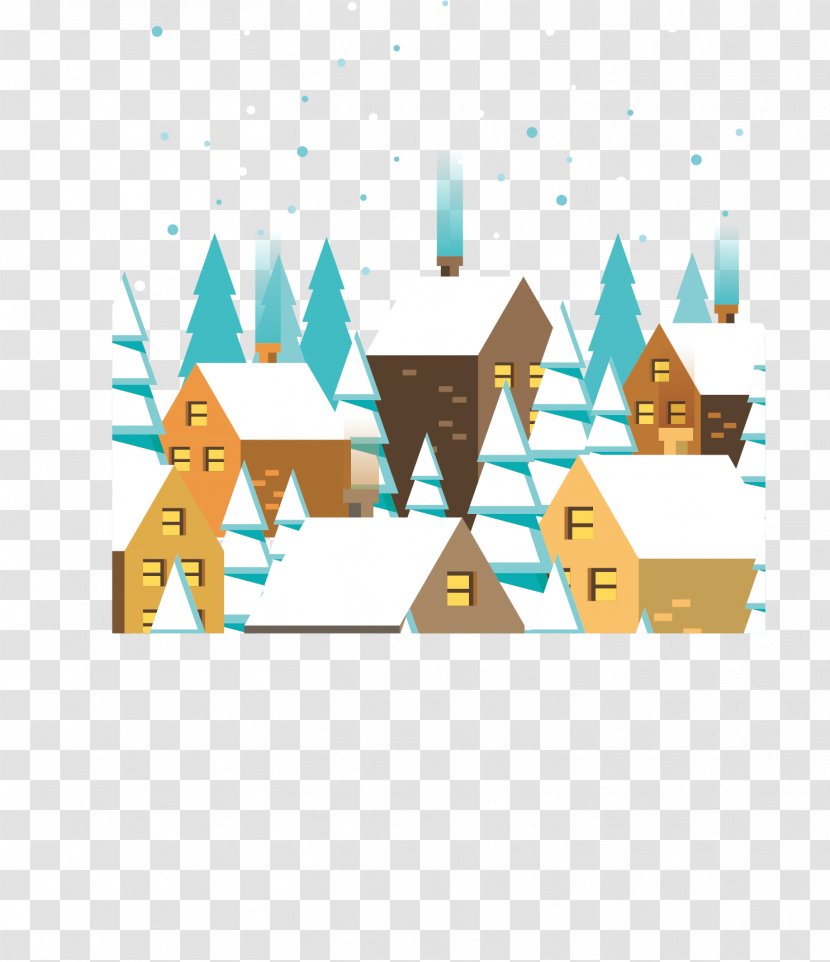 Daxue Snow Winter - House - Creatives Transparent PNG