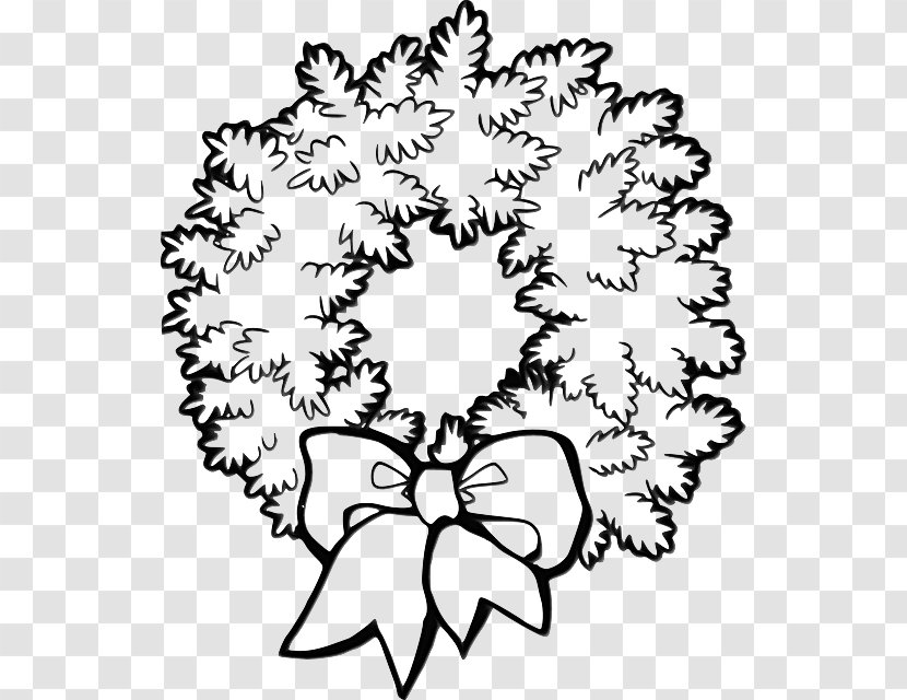 Clip Art Wreath Openclipart Drawing - Plant Transparent PNG