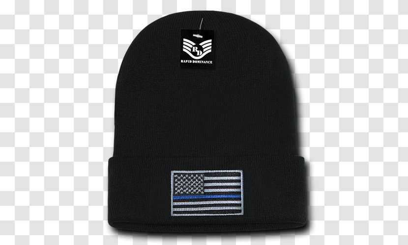 Beanie Flag Of The United States Thin Blue Line Cap Transparent PNG