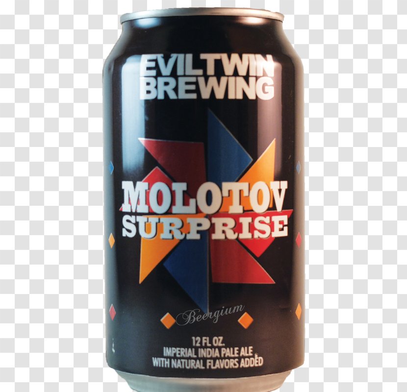 Beer Evil Twin Brewing India Pale Ale Brewery Molotov Cocktail Transparent PNG