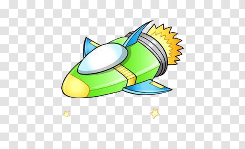 Spacecraft Rocket Astronaut - Area - Cartoon Spaceship Transparent PNG