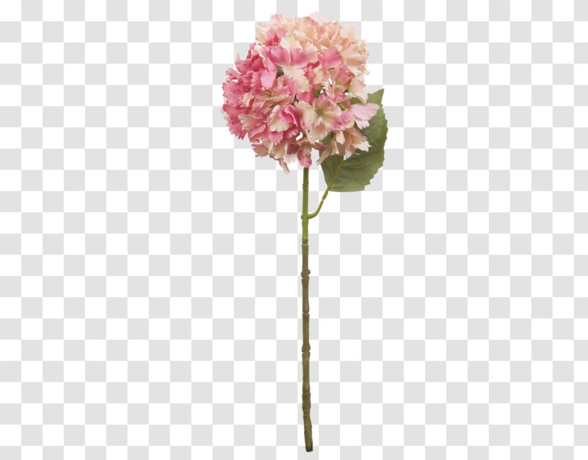 French Hydrangea Plastic Artificial Flower Ornamental Plant - Stem Transparent PNG