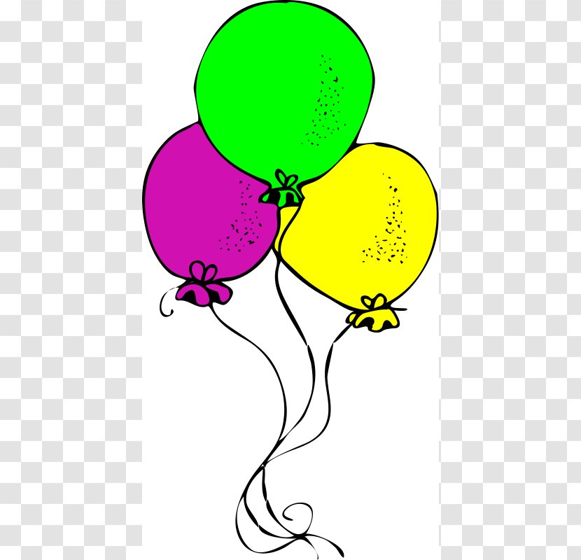 Balloon Birthday Clip Art - Toy - Godson Cliparts Transparent PNG