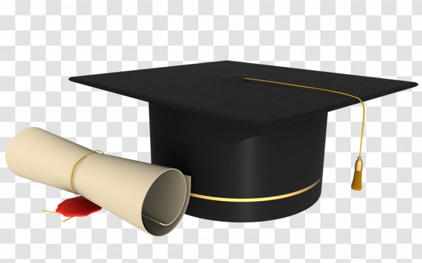 Square Academic Cap Graduation Ceremony Diploma Degree - Table Transparent PNG