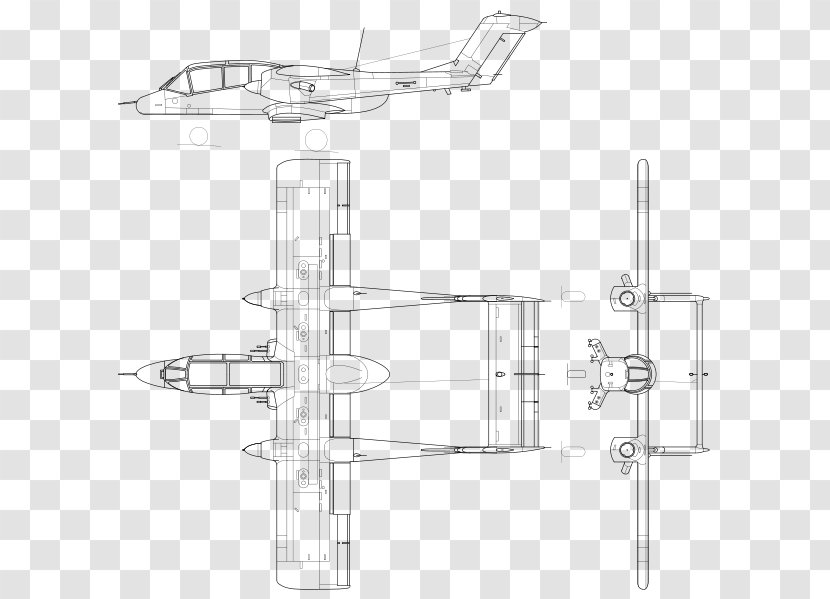 North American Rockwell OV-10 Bronco Aircraft Airplane Fairchild Republic A-10 Thunderbolt II F-86 Sabre - Furniture Transparent PNG