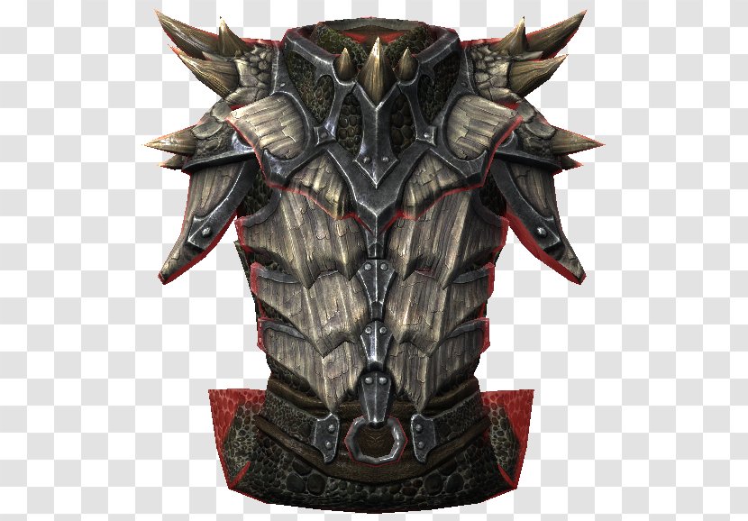 The Elder Scrolls V: Skyrim – Dragonborn Scale Armour Plate - Video Game - Dragon Scales Transparent PNG