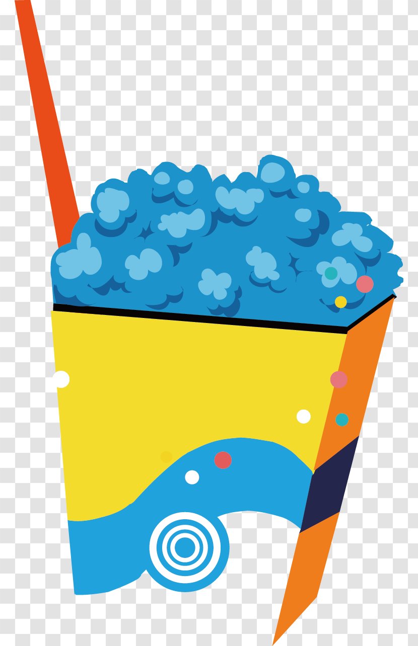 PopCorn Clip Art - Blue - Popcorn Transparent PNG