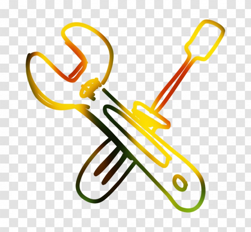 Product Design Clip Art Line - Yellow Transparent PNG