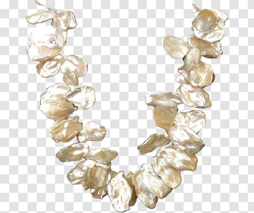Keshi Pearls Earring Necklace Jewellery - Jewelry Making Transparent PNG