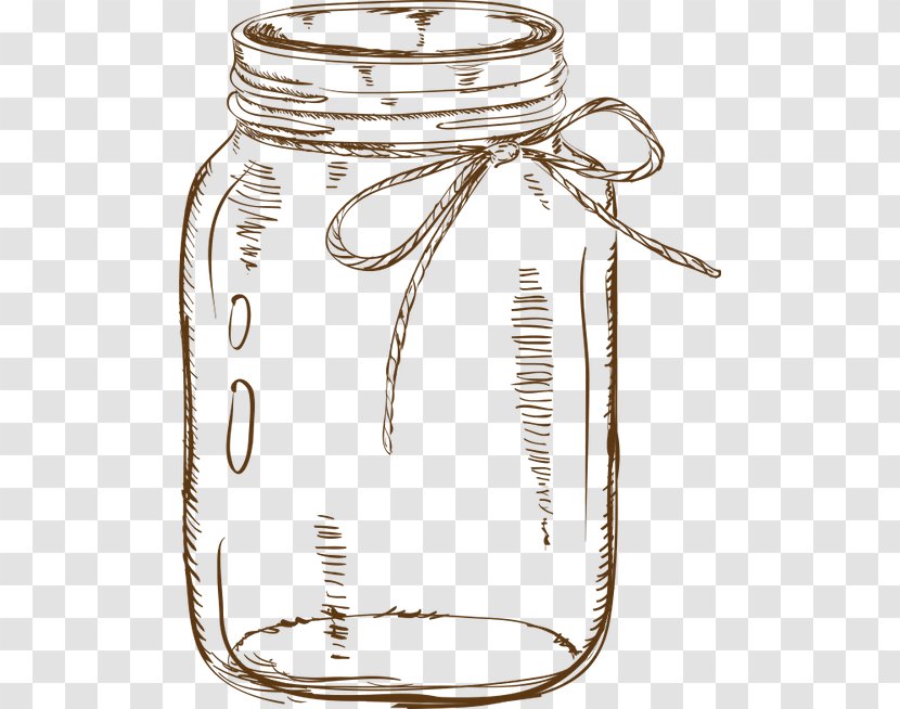 Mason Jar Home Canning Lid - Tableware Transparent PNG