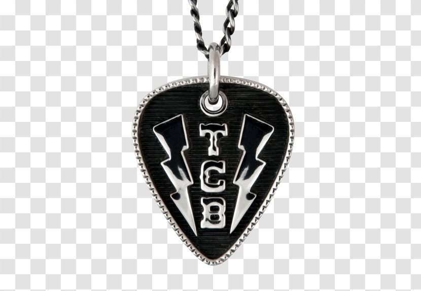 Locket TCB Band Logo Charms & Pendants - Led Tattoo - Guitar Skull Transparent PNG