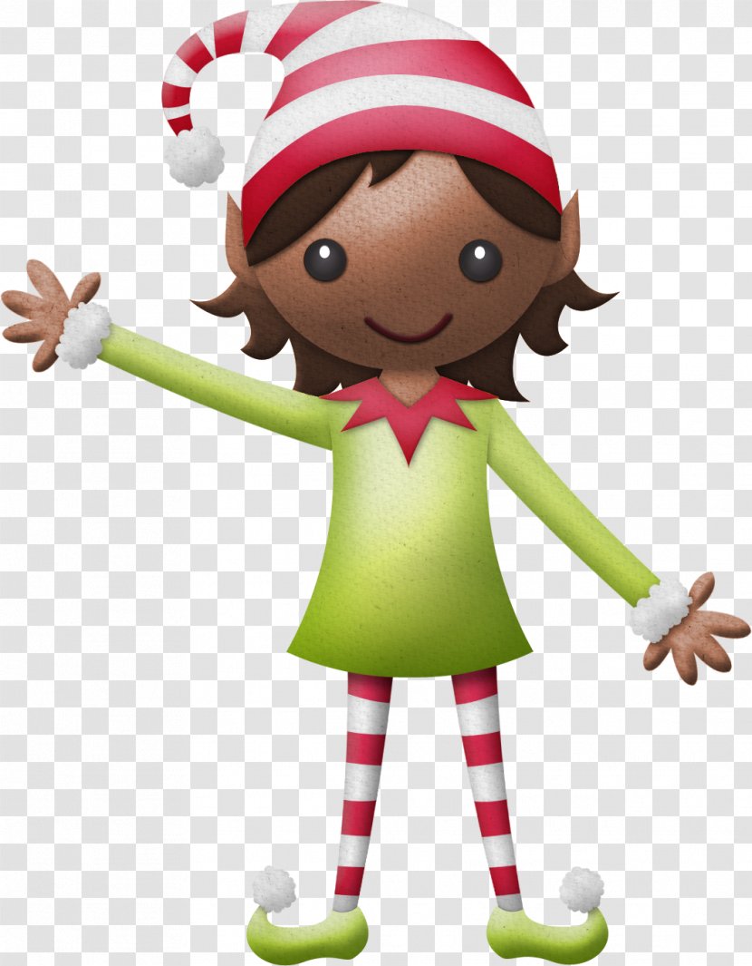Santa Claus Mrs. The Elf On Shelf Duende Christmas - Mythical Creature - Lagoona Cliparts Transparent PNG