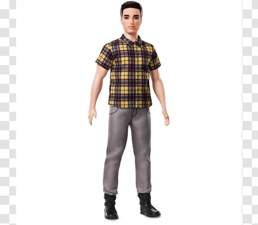 Barbie Fashionistas Ken Doll Mattel - Shirt Transparent PNG