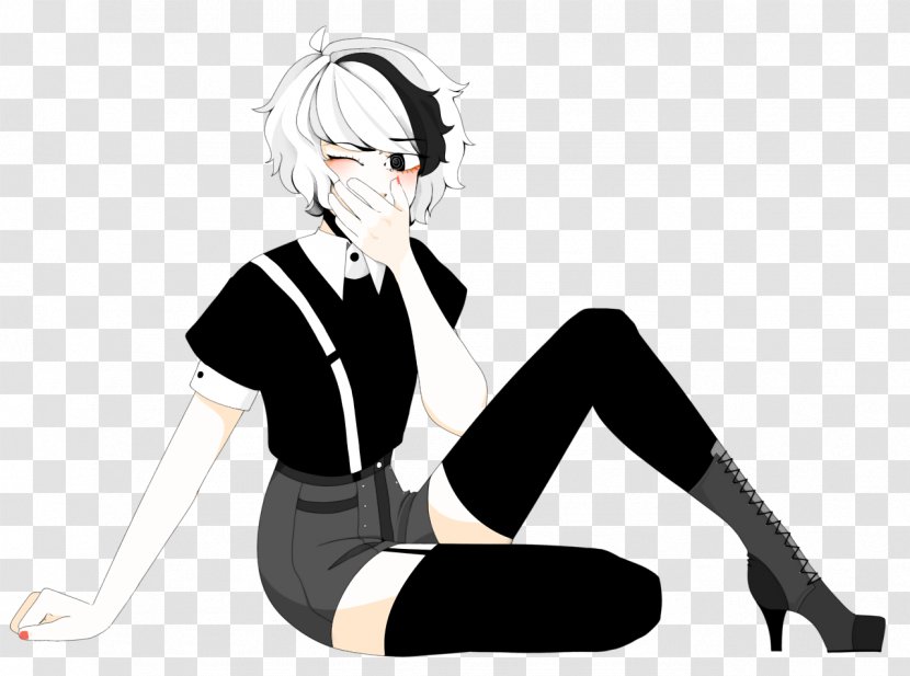 Appetite Of A People-Pleaser Art Ghost And Pals V Flower Vocaloid - Cartoon - People Wearing Off White Clothing Transparent PNG