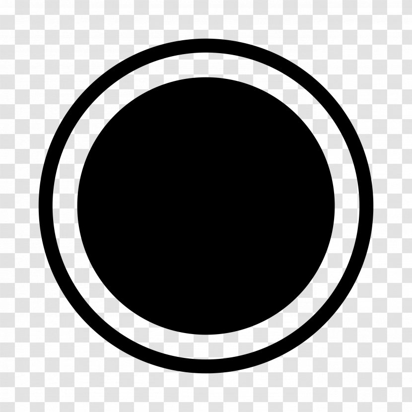 Monochrome Photography Circle - Design Transparent PNG