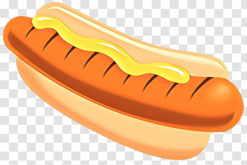Hot Dog Bun Bockwurst Vienna Sausage Product Design - Yellow Transparent PNG