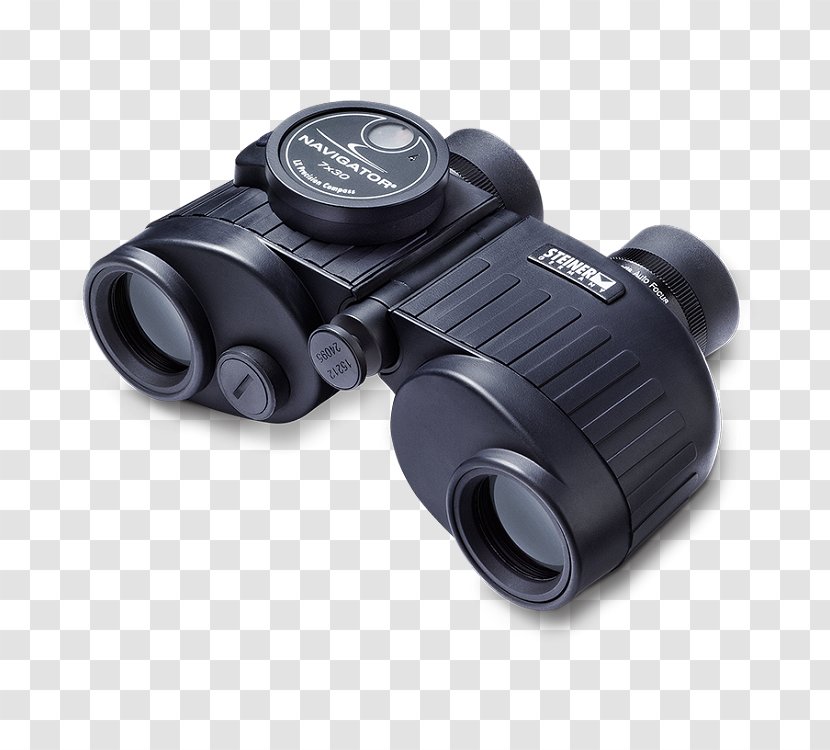 Steiner Marine 7x50 Binoculars Navigator Pro 7x30 Compass MM830 Military-Marine 8x30 - Porro Prism - Image-stabilized Transparent PNG