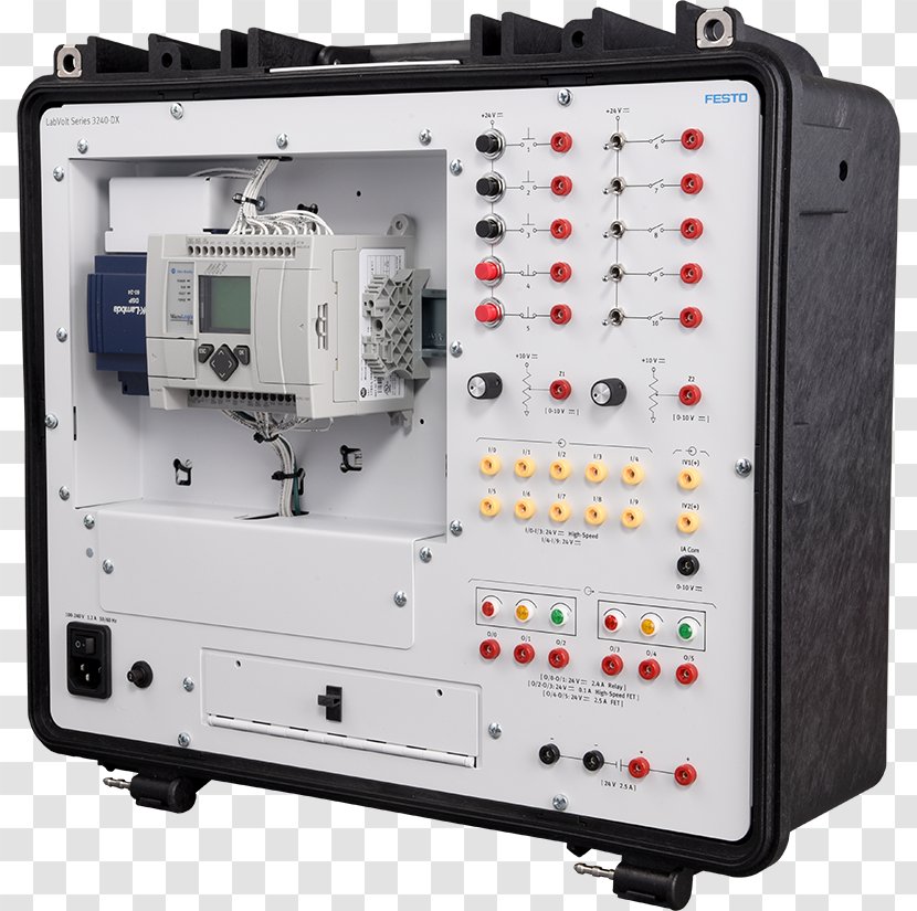 Programmable Logic Controllers Circuit Breaker Diagram Device - Electronic Component Transparent PNG