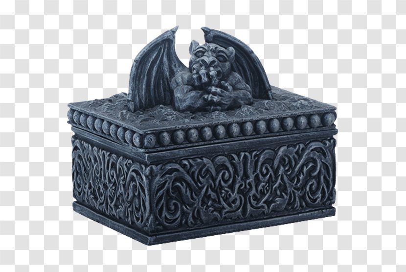 Gargoyle Gothic Architecture Stone Carving Box Pediment - Watercolor - Christmas Gift Element 3 Transparent PNG