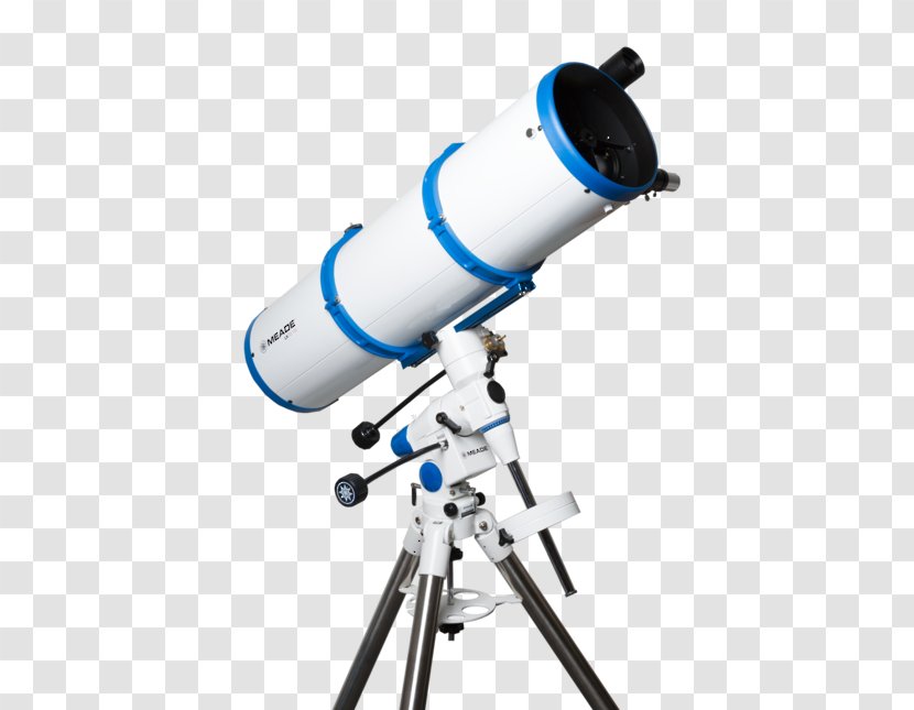 Reflecting Telescope Meade Instruments Equatorial Mount Newtonian - Machine - Real Under The Microscope Transparent PNG