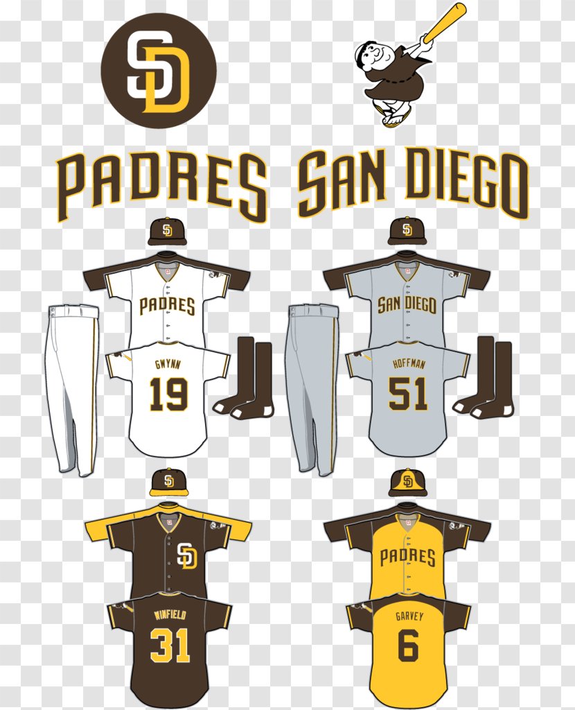Jersey San Diego Padres Seattle Mariners Milwaukee Brewers Detroit Tigers - Baseball Transparent PNG