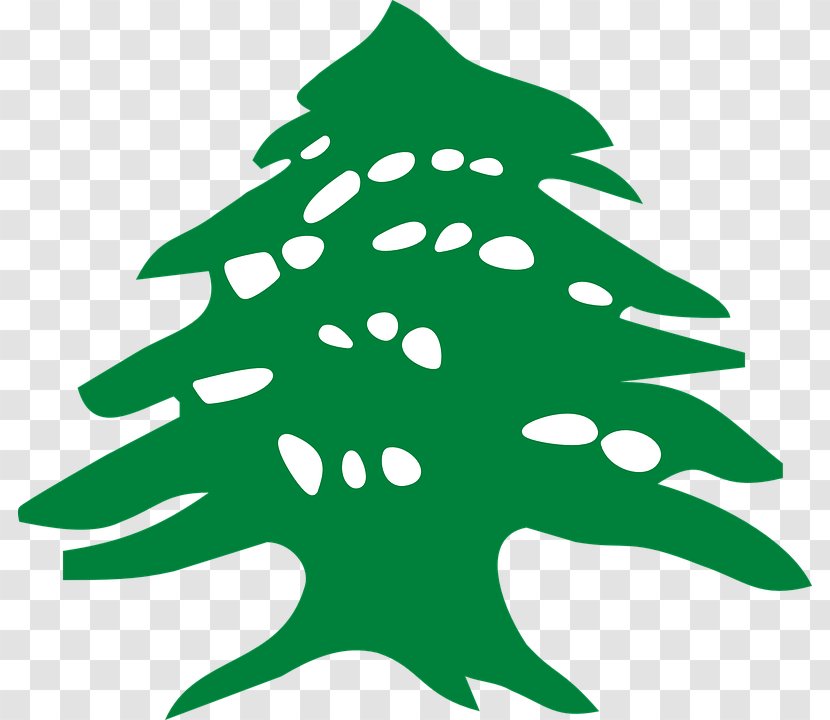 Flag Of Lebanon Greater Cedrus Libani - Fir - Tree Transparent PNG