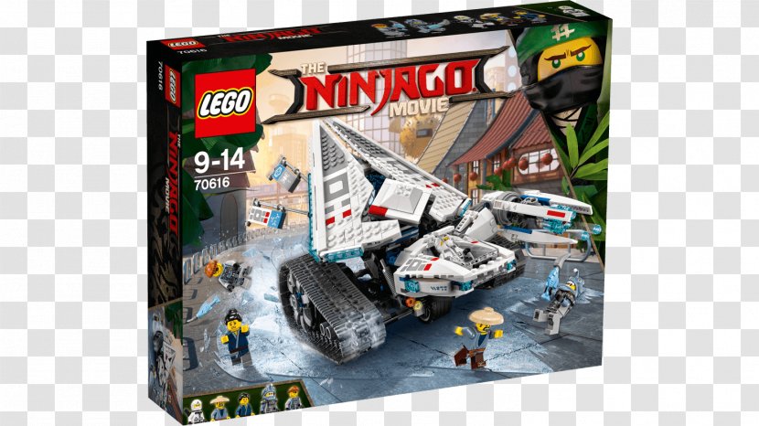 LEGO 70616 NINJAGO Movie: Ice Tank Lego Ninjago Toy 70636 Zane Spinjitzu Master - Minifigure Transparent PNG