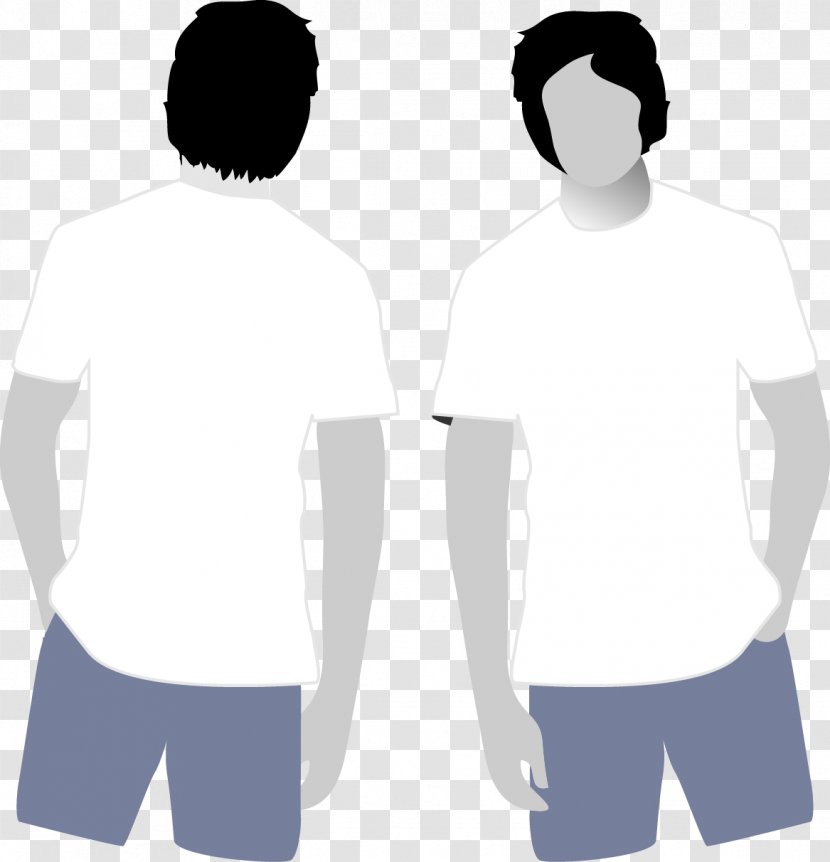 T-shirt Template - Polo Shirt - Vector Material Transparent PNG