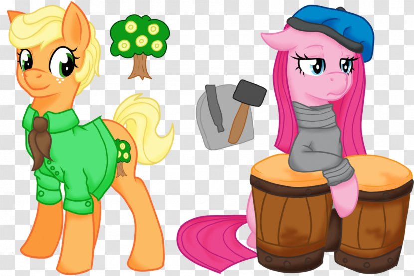 Pinkie Pie Applejack Rainbow Dash Rarity Pony - Horse Transparent PNG
