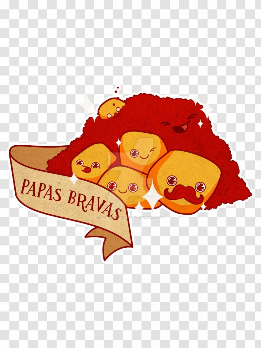 Patatas Bravas Spanish Omelette French Fries Potato Drawing - Art Transparent PNG