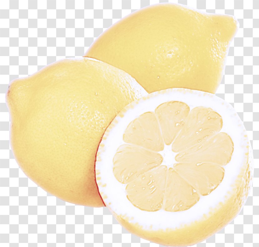 Lemon Citrus Fruit Sweet Meyer - Citric Acid Citron Transparent PNG
