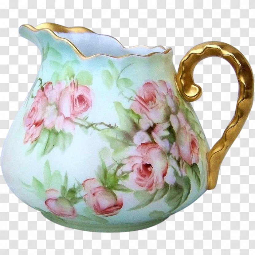 Jug Porcelain Saucer Vase Mug - Cup Transparent PNG