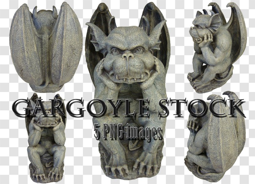 Sculpture DeviantArt Stone Carving Gargoyle - Community - Statues Transparent PNG