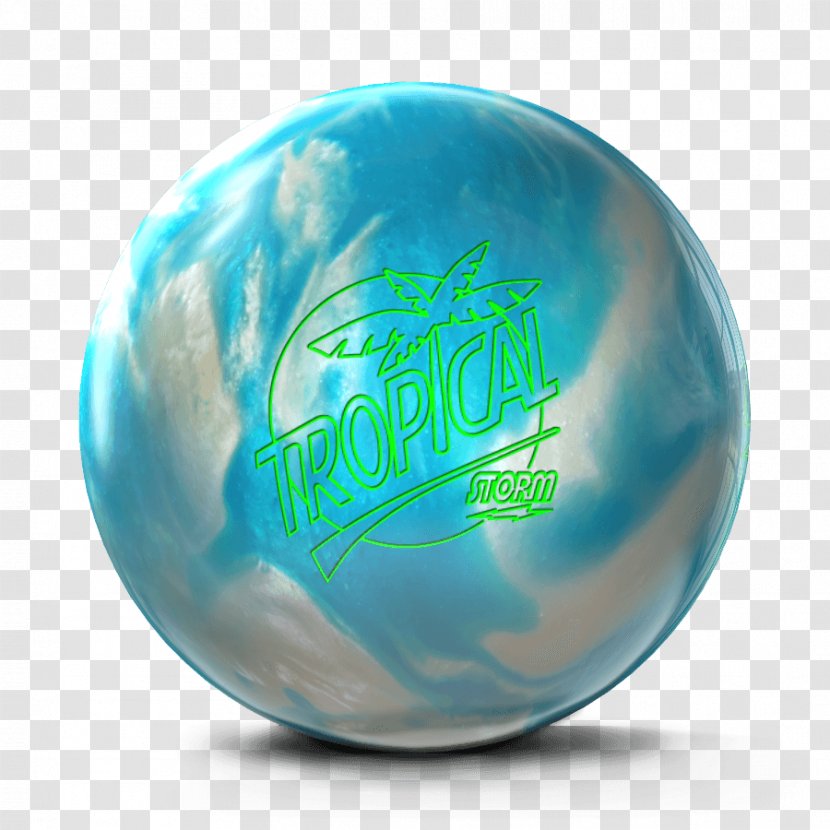Bowling Balls Storm Tropical Cyclone - Aqua - Blue Ball Transparent PNG