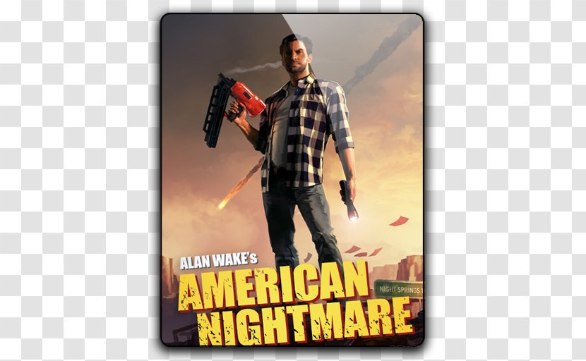 Alan Wake's American Nightmare Microsoft Studios Video Game Remedy Entertainment - Advertising - Wake Transparent PNG